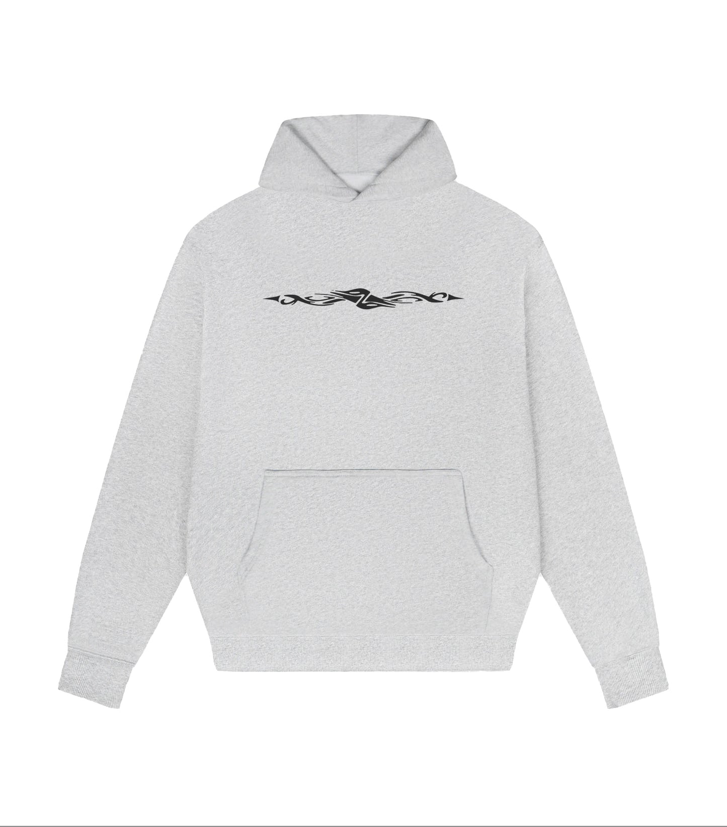 Navy Tribal Wave Beach Hoodie